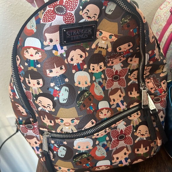 Loungefly Stranger Things Chibi Character Backpack